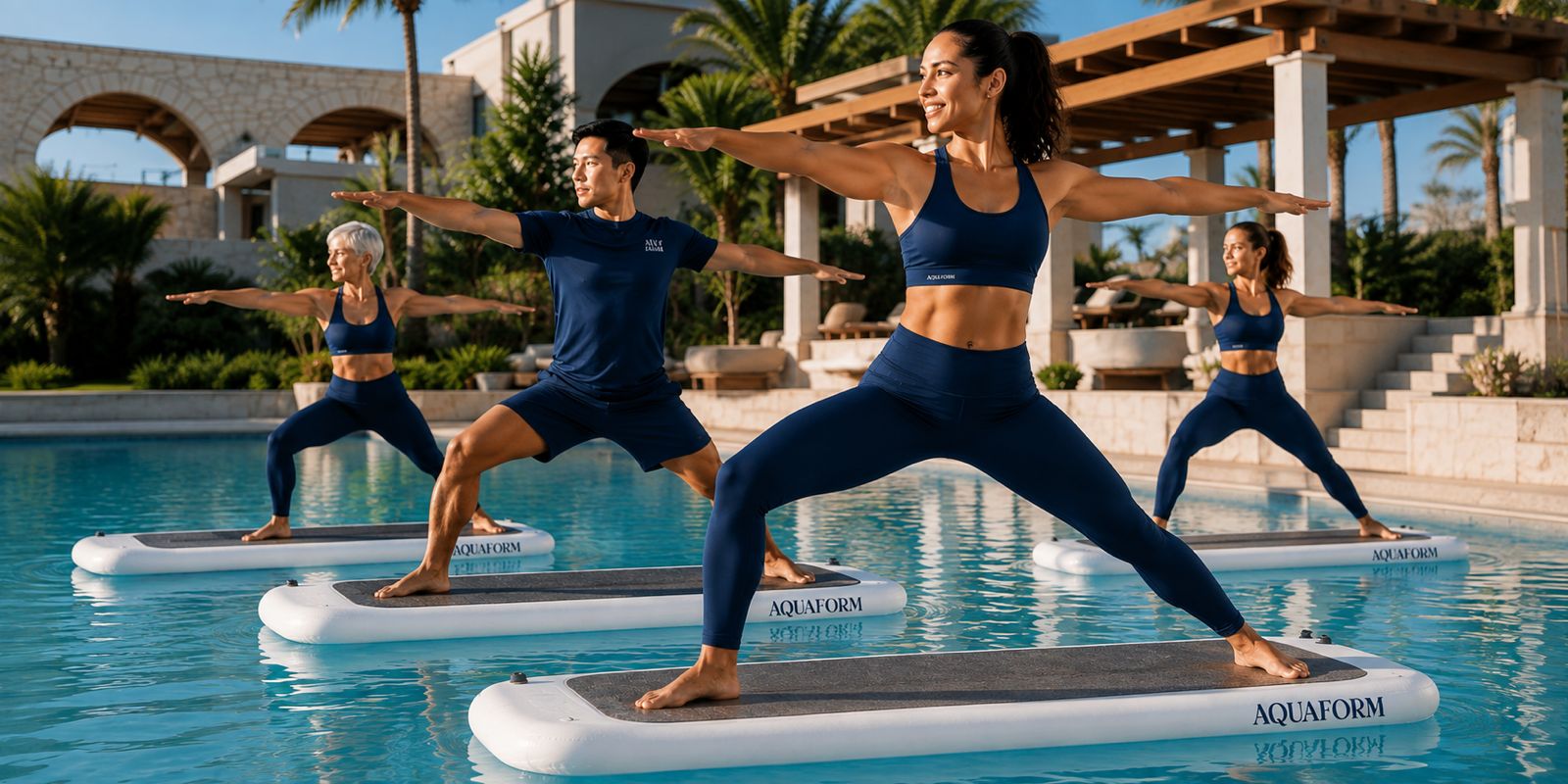 AquaForm Pilates class